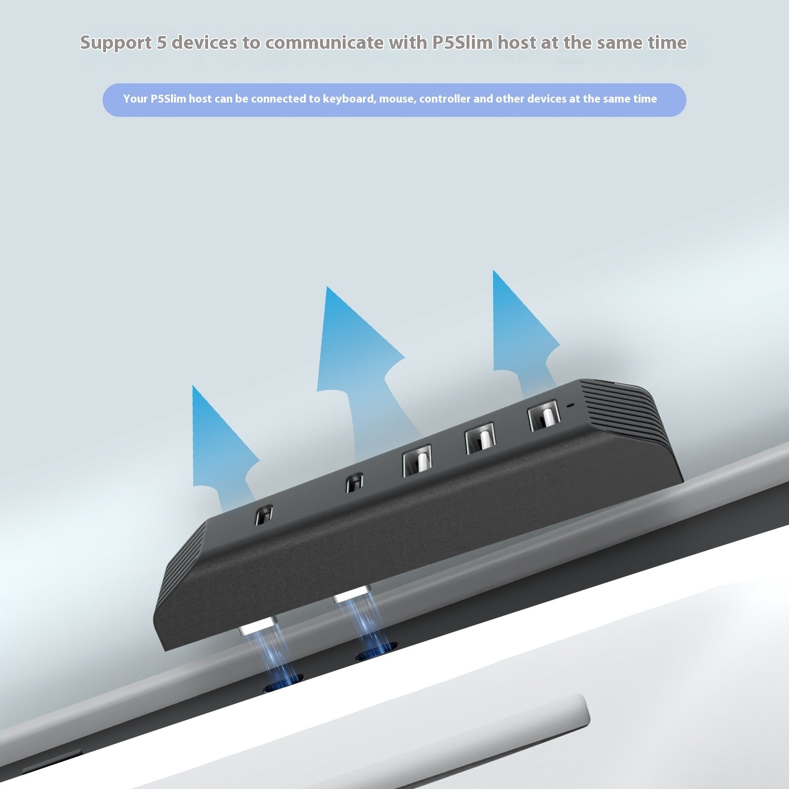 PS5 SLIM HUB Can Be Connected To VR2 Transmission Expander PS5 Slim Host Cable Seperater Extender