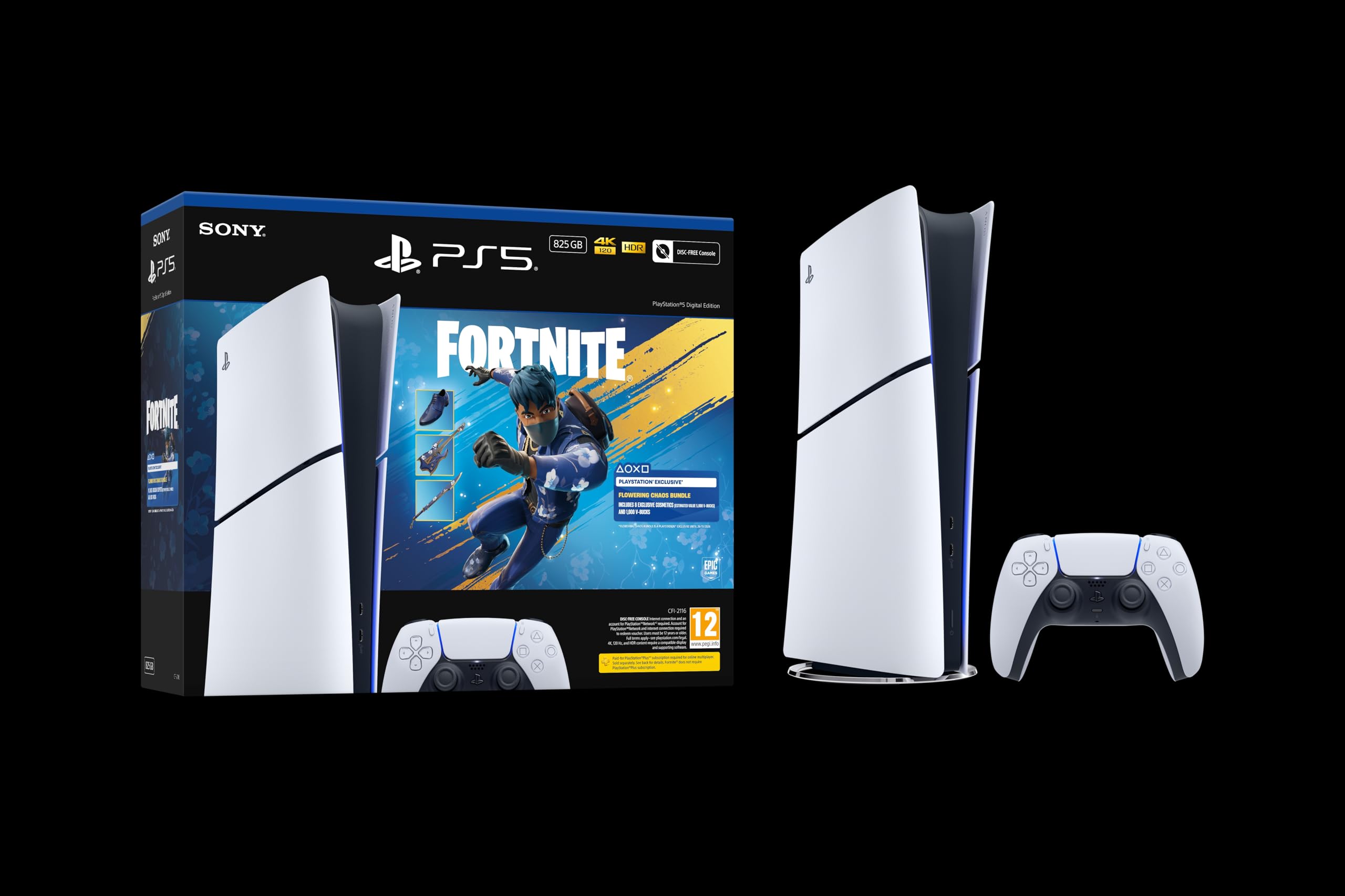 PlayStation PS5 Digital Edtion 825GB - Fortnite Bundle