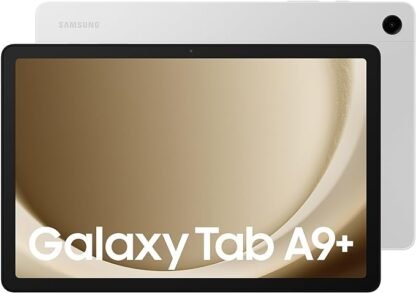 Samsung Galaxy Tab A9+ Android Tablet – 64GB Storage, Large Display, 3D Sound, Silver