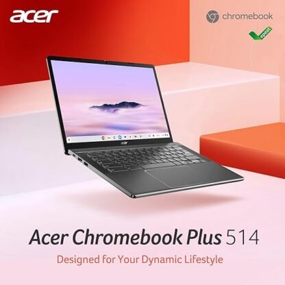 Acer Chromebook Plus 514 CB514-3H Laptop – AMD Ryzen 5, 14" WUXGA, Google Chrome OS - Image 2