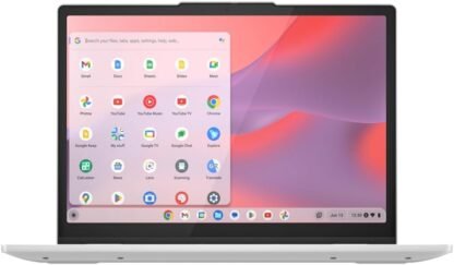 Lenovo IdeaPad Flex 3 Chromebook 12.2" WUXGA Touchscreen Laptop (Intel N100, 8GB RAM, 128GB SSD, ChromeOS) - Grey | 2-in-1 Convertible Laptop