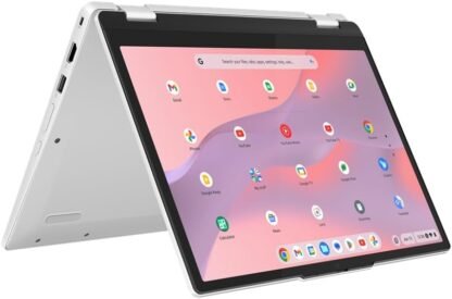 Lenovo IdeaPad Flex 3 Chromebook 12.2" WUXGA Touchscreen Laptop (Intel N100, 8GB RAM, 128GB SSD, ChromeOS) - Grey | 2-in-1 Convertible Laptop - Image 8