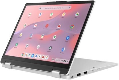 Lenovo IdeaPad Flex 3 Chromebook 12.2" WUXGA Touchscreen Laptop (Intel N100, 8GB RAM, 128GB SSD, ChromeOS) - Grey | 2-in-1 Convertible Laptop - Image 5