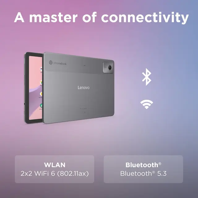 Lenovo IdeaPad Chromebook Duet Detachable MediaTek Kompanio 838 4GB 128GB Luna Grey - Image 9