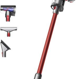 Dyson V11 Extra Cordless Stick Vacuum Cleaner, 158 AW, 60min, Hair de-tangling (Nickel/Red)